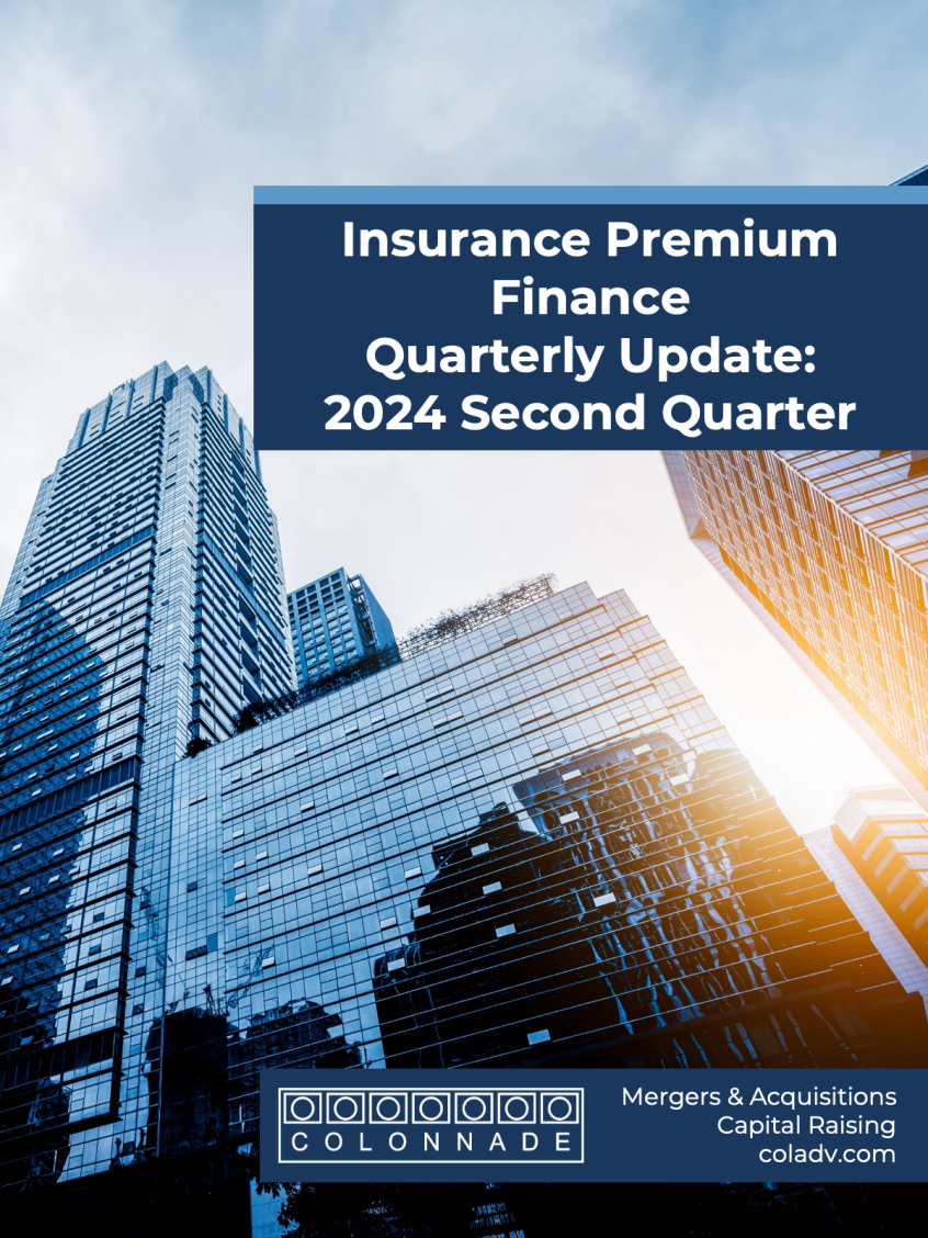 Insurance Premium Finance Quarterly Update 2024 Q2