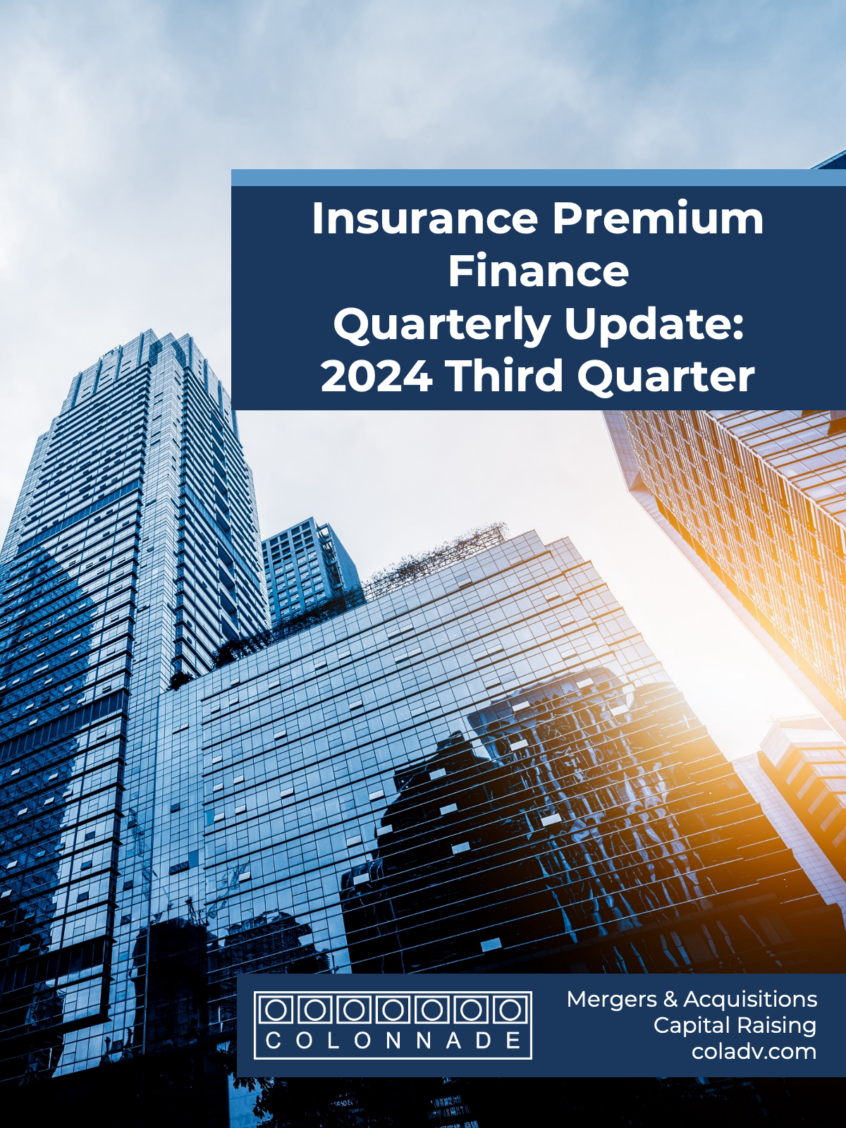 Insurance Premium Finance Quarterly Update 2024 Q3